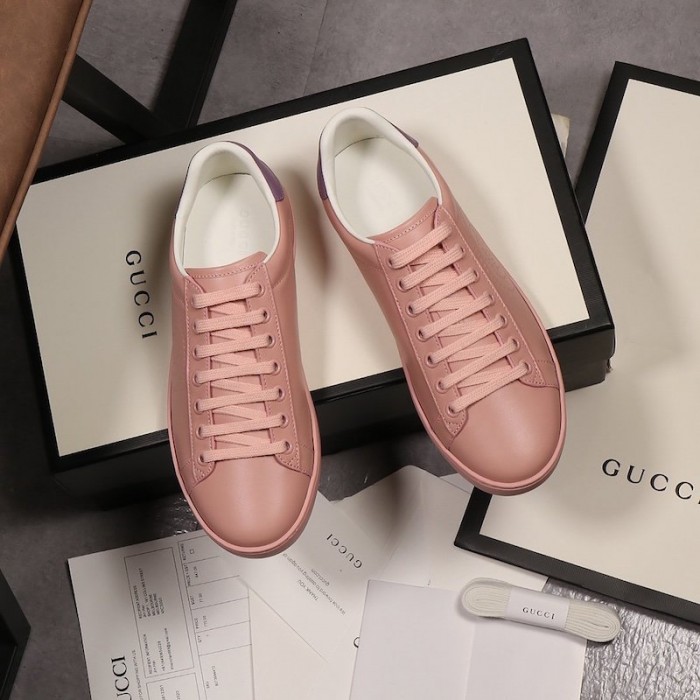G*u*i ace sneaker with interlocking g ‎599147 pink