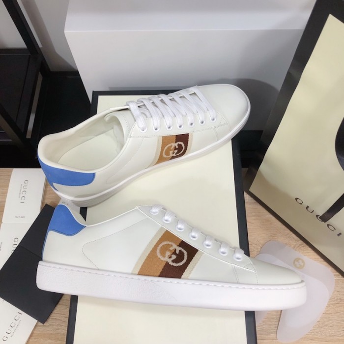 G*u*i online exclusive ace sneaker with interlocking g 650992