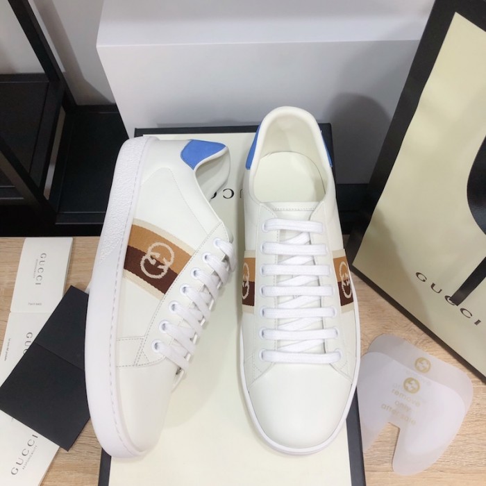 G*u*i online exclusive ace sneaker with interlocking g 650992