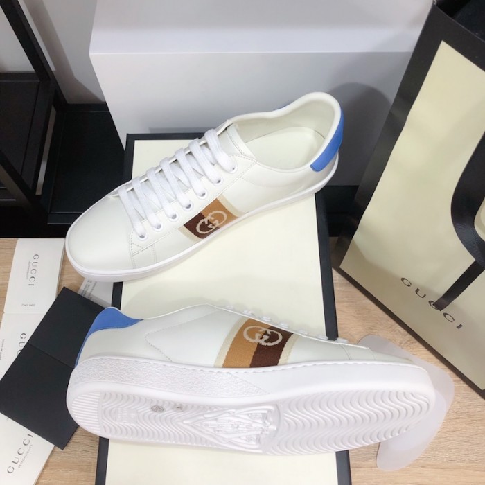 G*u*i online exclusive ace sneaker with interlocking g 650992