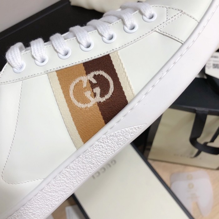 G*u*i online exclusive ace sneaker with interlocking g 650992