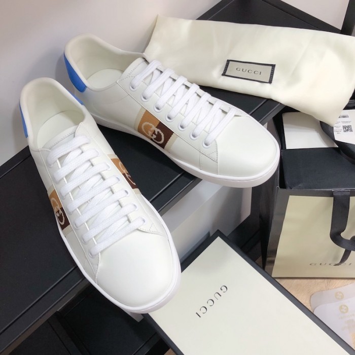 G*u*i online exclusive ace sneaker with interlocking g 650992