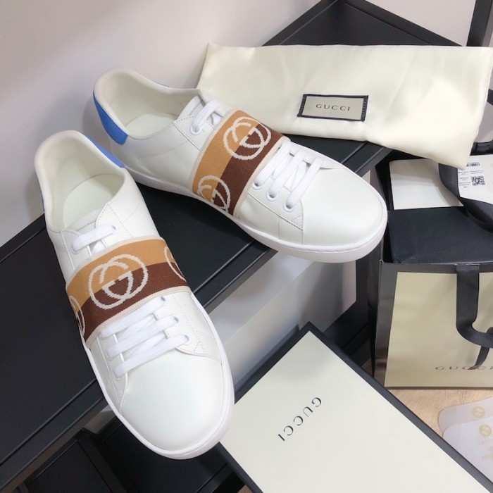 G*u*i online exclusive ace sneaker with interlocking g 650993