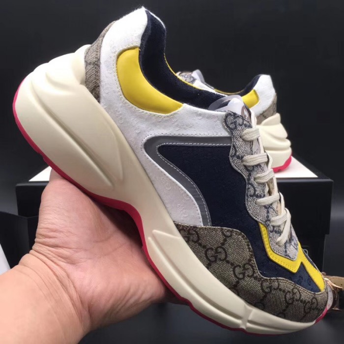 G*u*i gg rhyton sneaker beige
