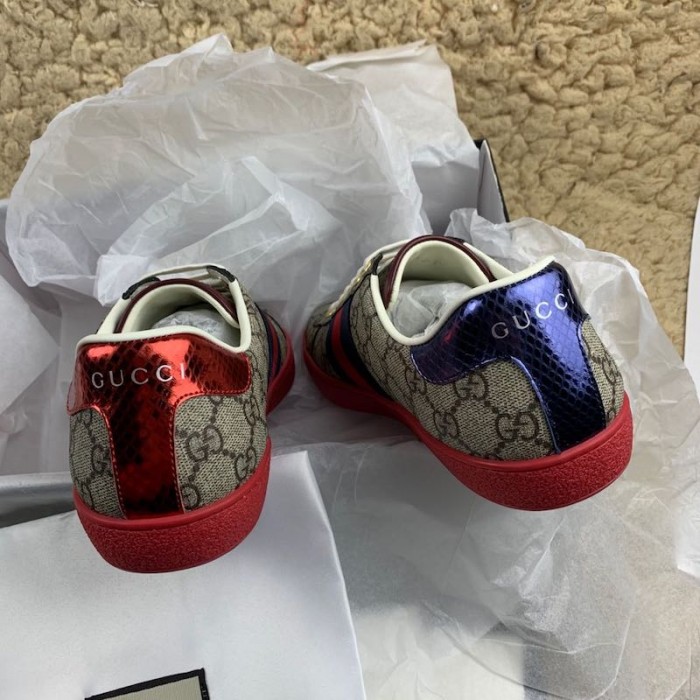 g*u*i ace gg Sup*e sneaker red