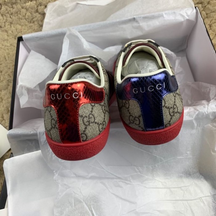 g*u*i ace gg Sup*e sneaker red