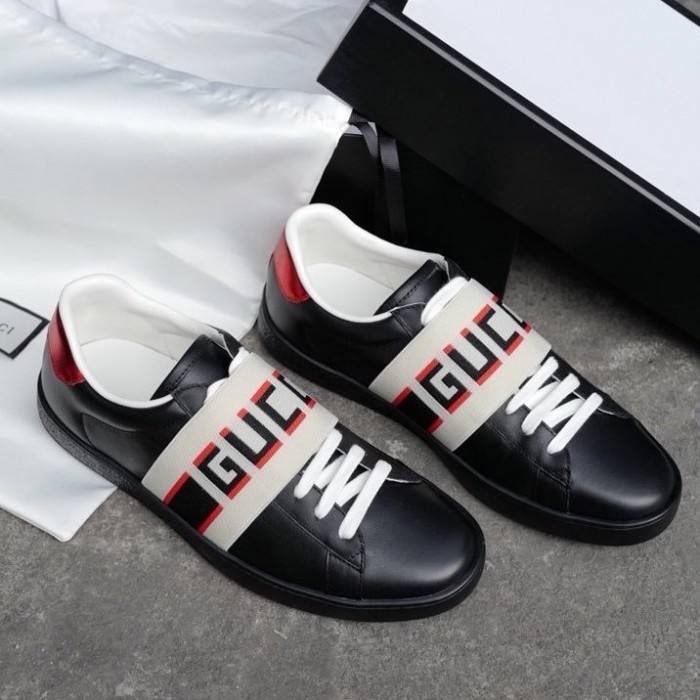 G*u*i men''s ace G*u*i stripe sneaker black