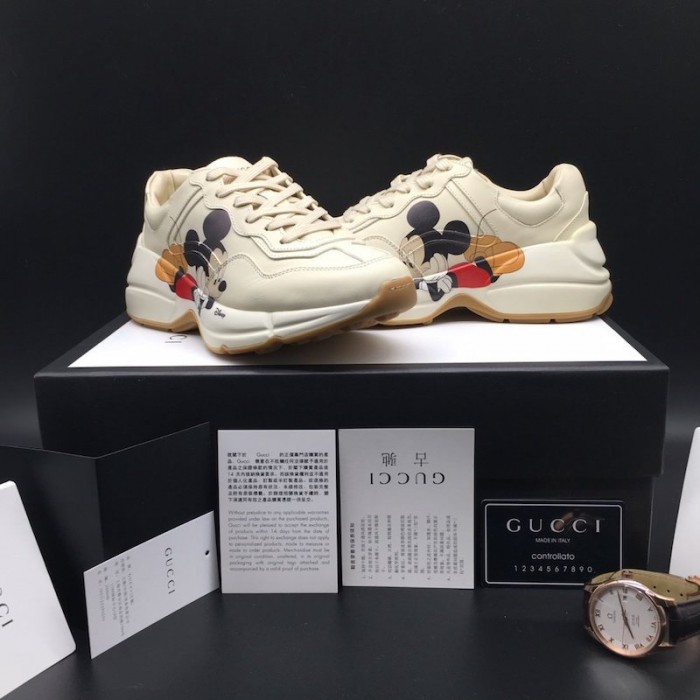 G*u*i disney x G*u*i rhyton sneaker