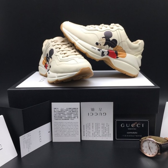 G*u*i disney x G*u*i rhyton sneaker