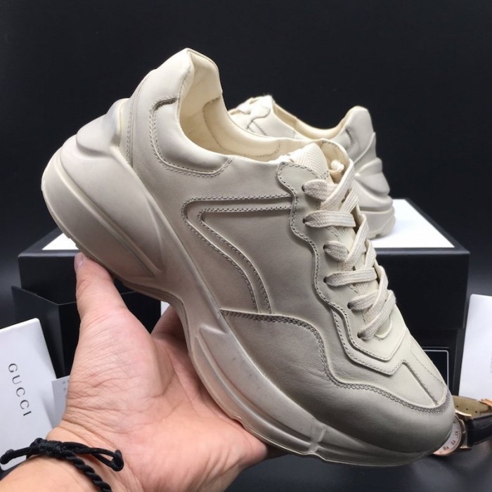 G*u*i rhyton leather sneaker