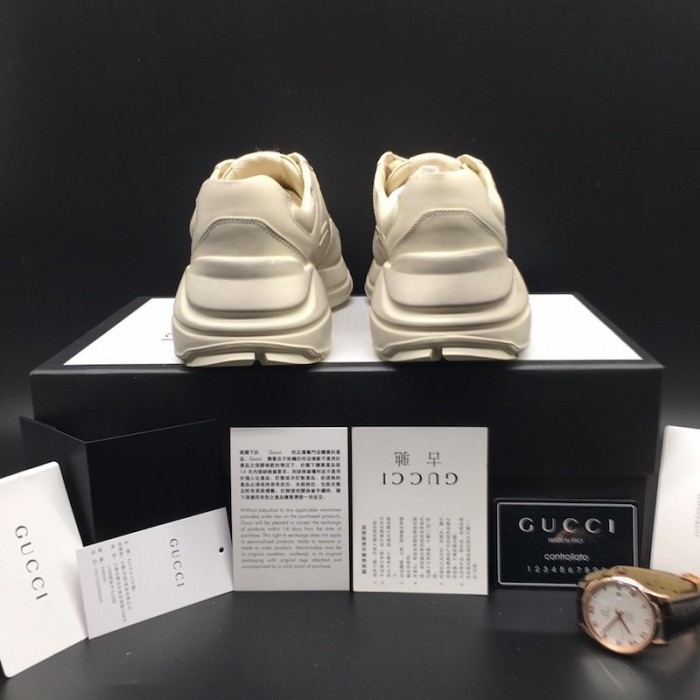 G*u*i rhyton leather sneaker