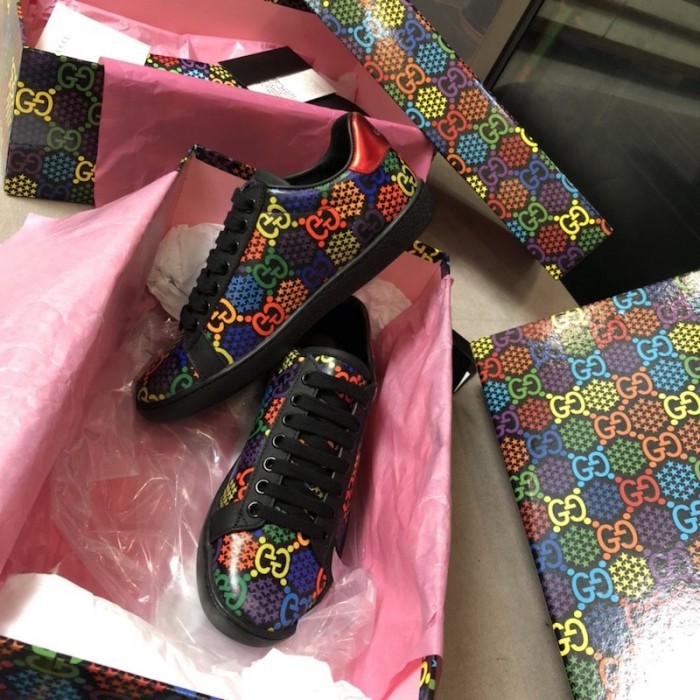G*u*i  gg psychedelic ace sneaker black