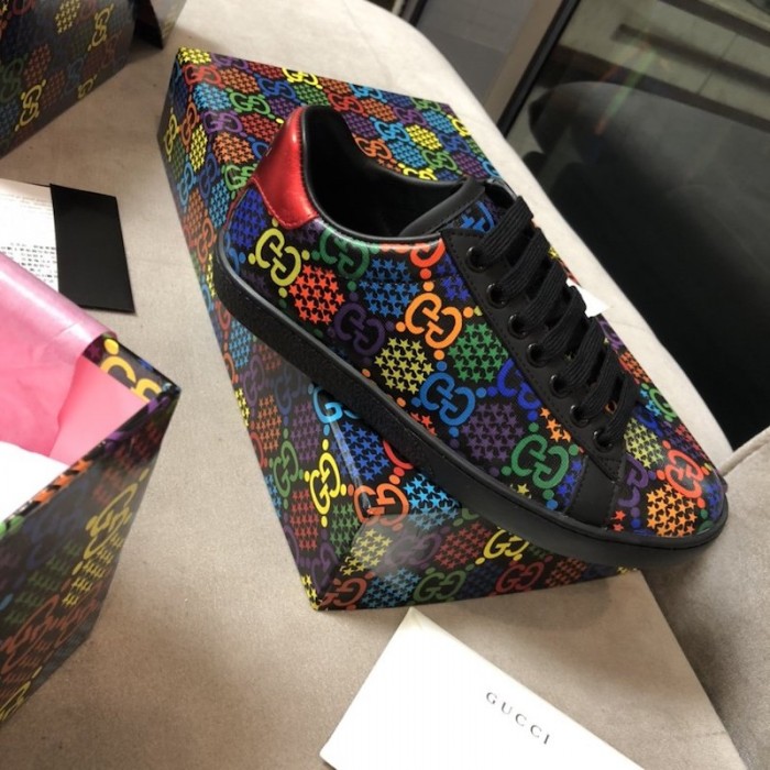 G*u*i  gg psychedelic ace sneaker black