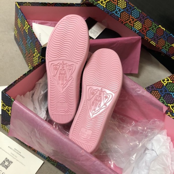 G*u*i gg psychedelic ace sneaker pink
