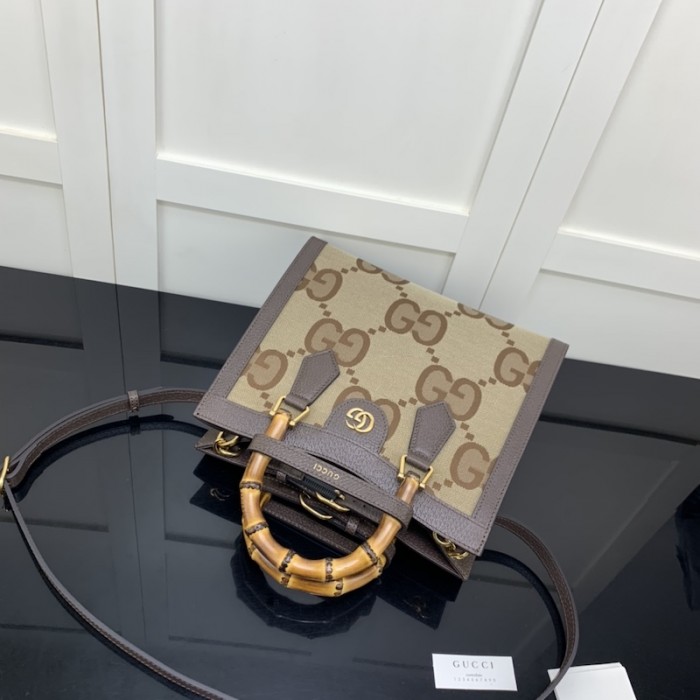 G*u*i diana jumbo gg small tote bag 660195