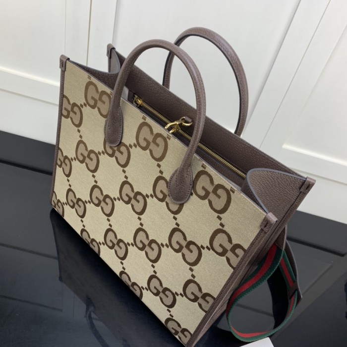 G*u*i tote bag with jumbo gg ‎678839