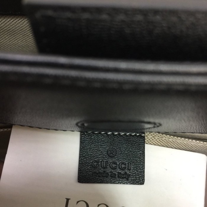 G*u*i 1955 horsebit large tote bag black