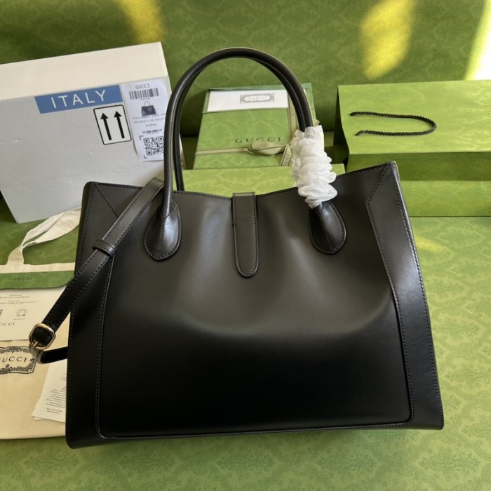 G*u*i jackie 1961 large tote bag 649015 black