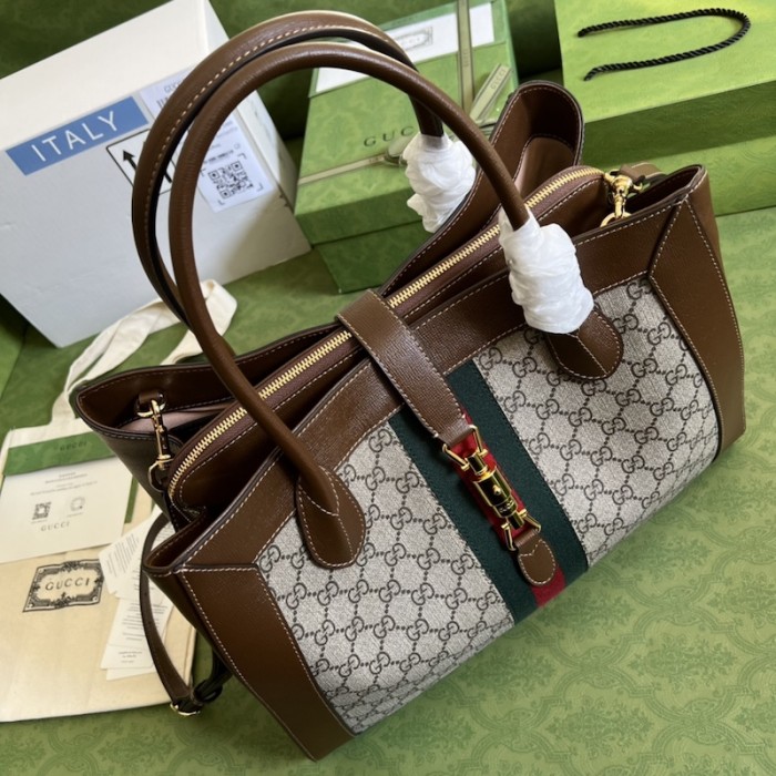 G*u*i jackie 1961 large tote bag 649015 gg canvas