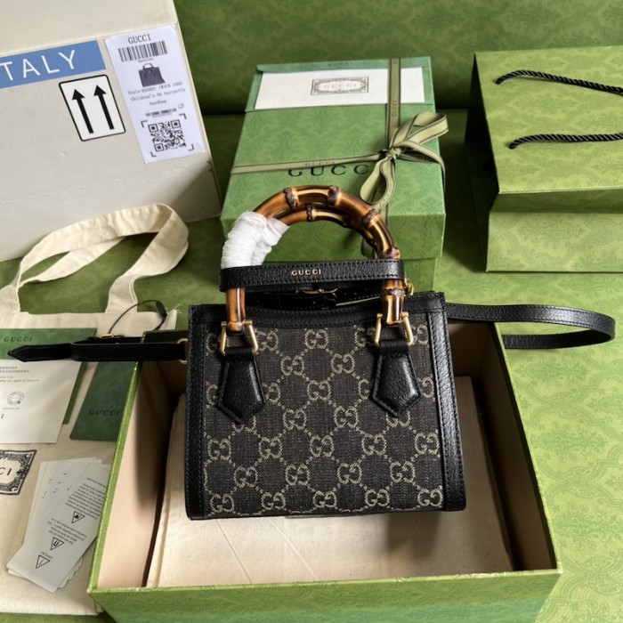 G*u*i diana mini tote bag 655661 black