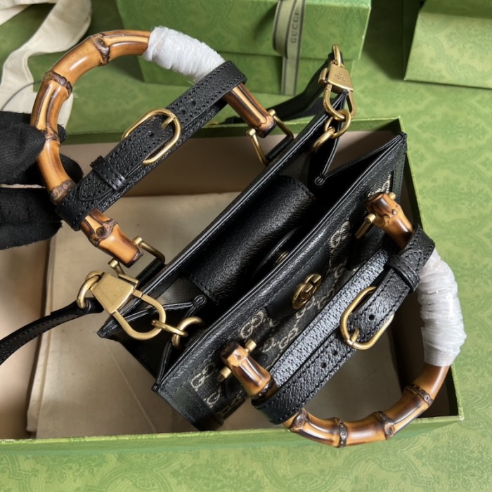 G*u*i diana mini tote bag 655661 black
