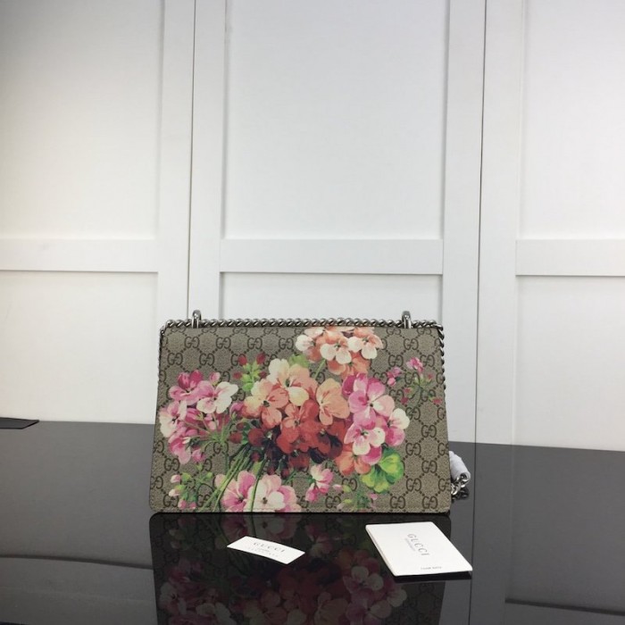 G*u*i dionysus small gg blooms shoulder bag 400249