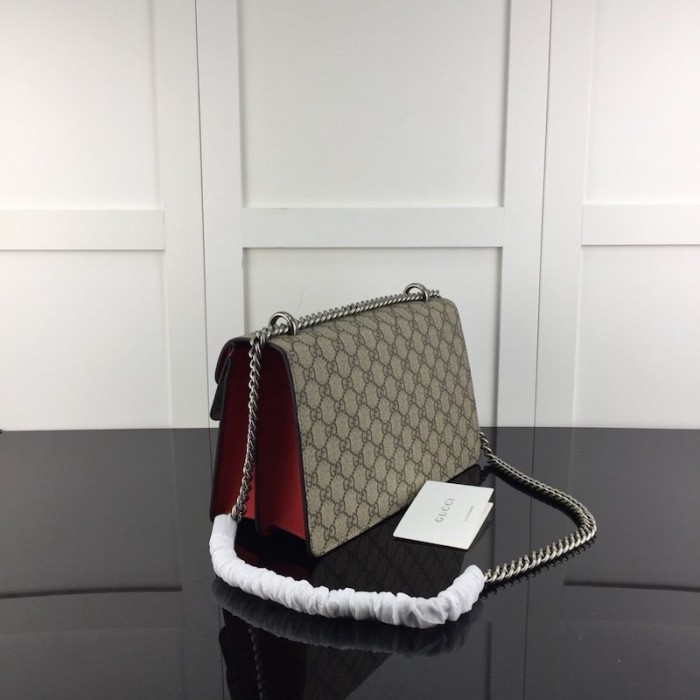 G*u*i dionysus small gg shoulder bag canvas red 400249