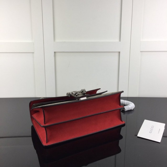 G*u*i dionysus small gg shoulder bag canvas red 400249