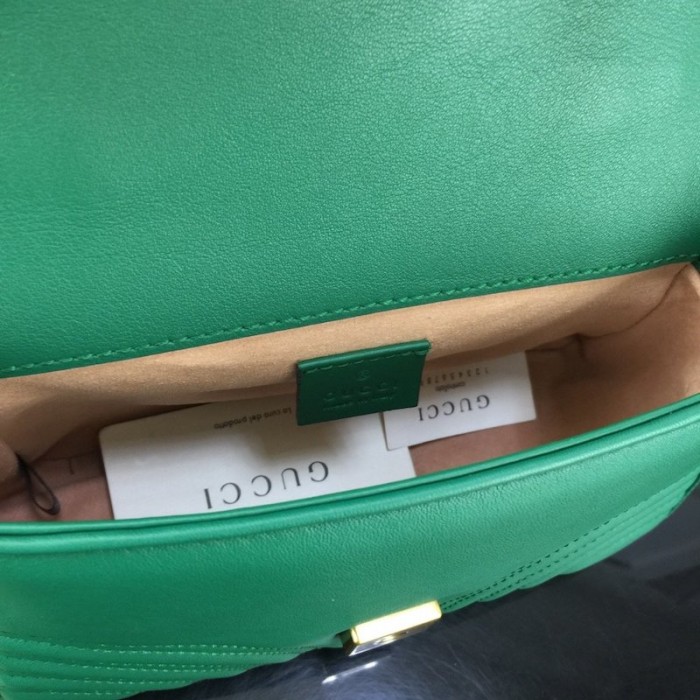 G*u*i gg marmont mini top handle bag green 547260