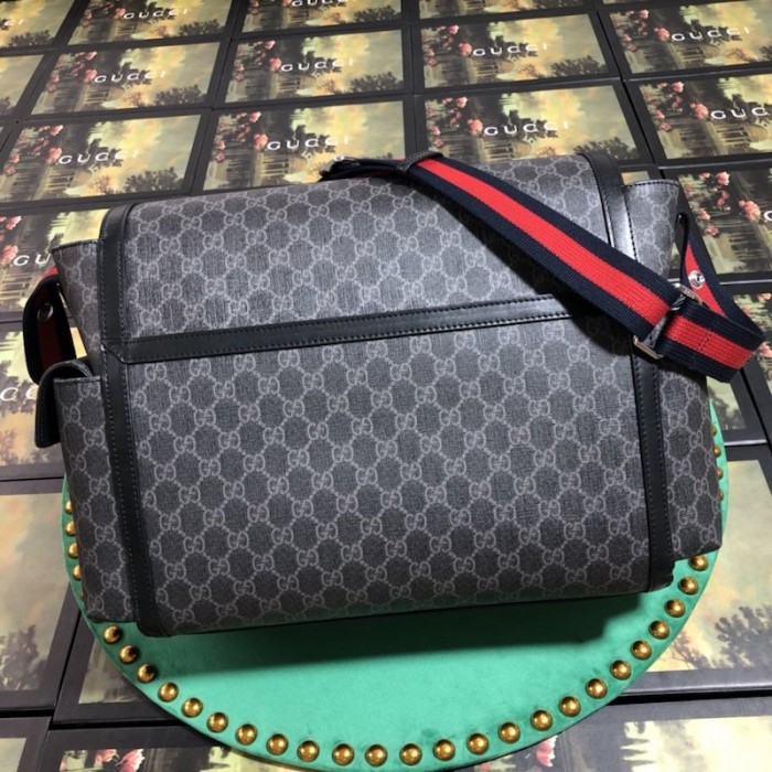 g*u*i gg Sup*e diaper bag 495909 black