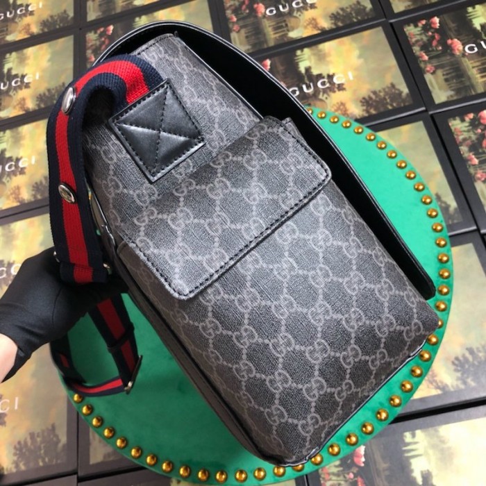 g*u*i gg Sup*e diaper bag 495909 black