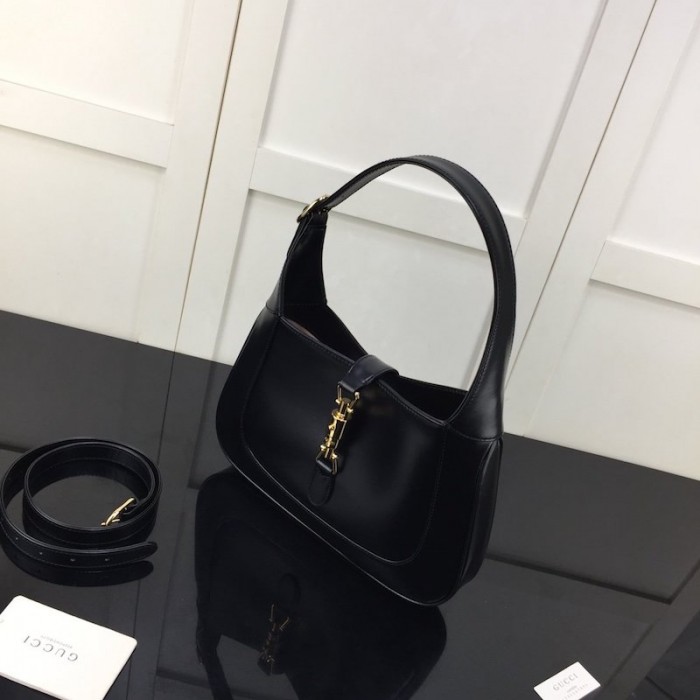 G*u*i jackie 1961 small hobo bag black 636709