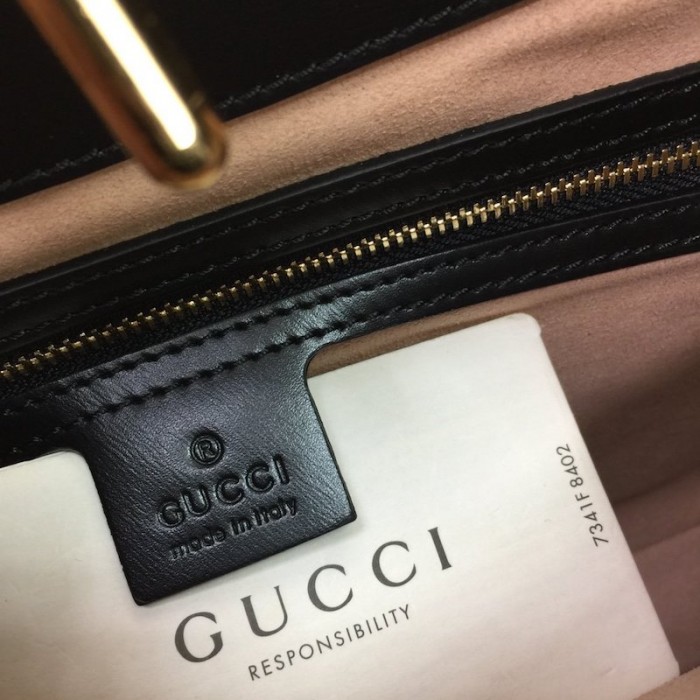 G*u*i jackie 1961 small hobo bag black 636709