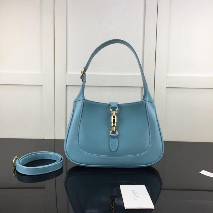 G*u*i jackie 1961 small hobo bag baby blue ‎636709