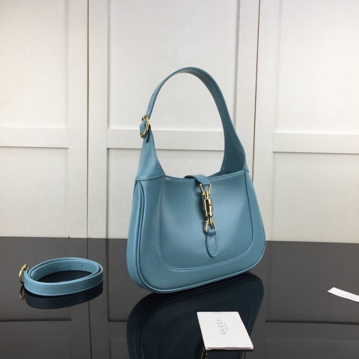 G*u*i jackie 1961 small hobo bag baby blue 636709