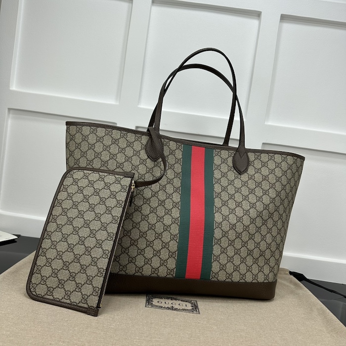 g*u*i ophidia gg large tote bag beige gg Sup*e canvas 726755