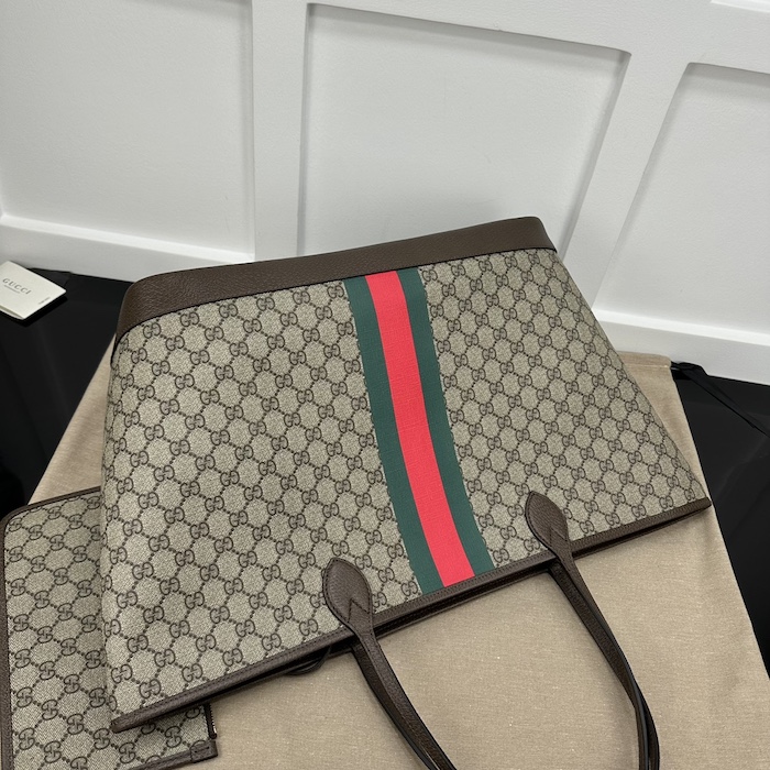 g*u*i ophidia gg large tote bag beige gg Sup*e canvas 726755