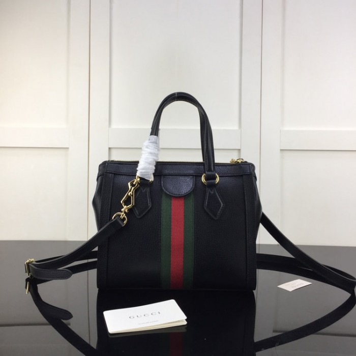 G*u*i ophidia small tote bag black 547551