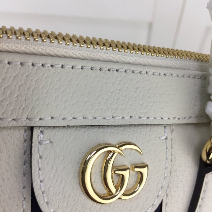 G*u*i ophidia small tote bag white 547551