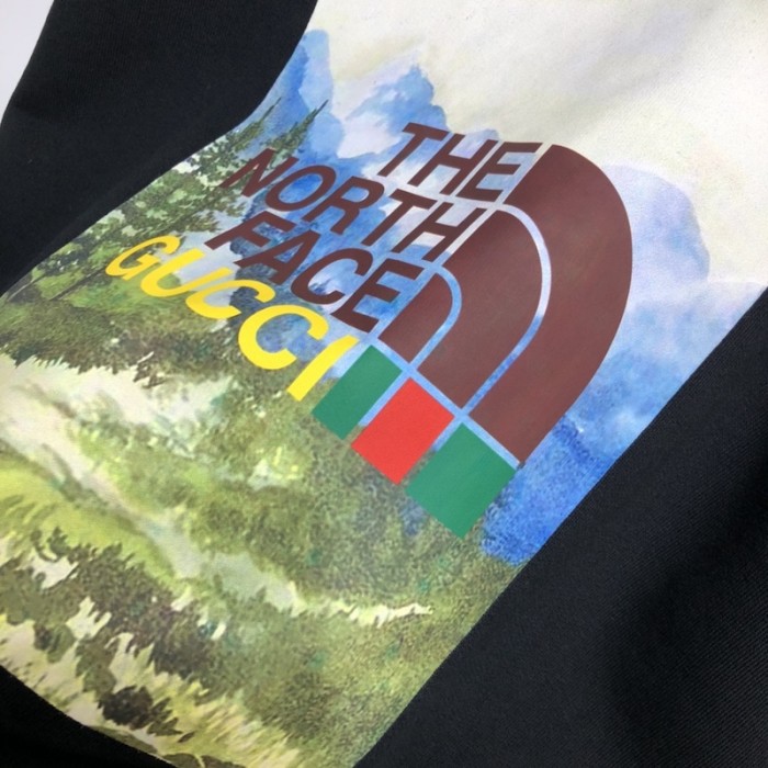 the north face x G*u*i sweatshirt ‎671453