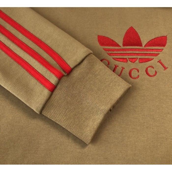 Ad*s x g*u*i cotton jersey sweatshirt ‎691638