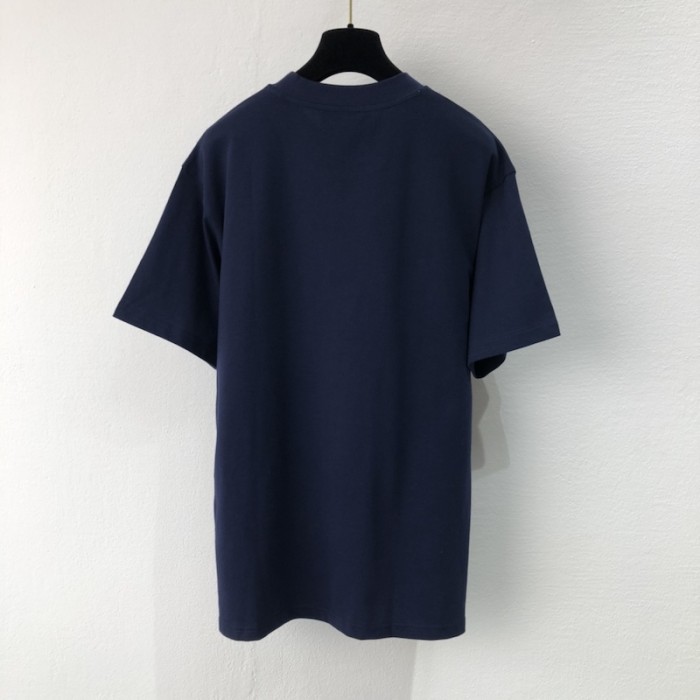 Ad*s x g*u*i cotton jersey t-shirt blue