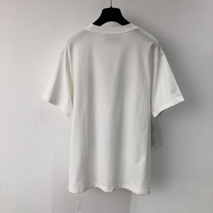 Ad*s x g*u*i cotton jersey t-shirt white