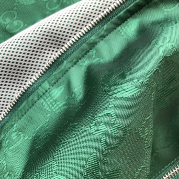 Ad*s x g*u*i gg trefoil jacquard jacket
