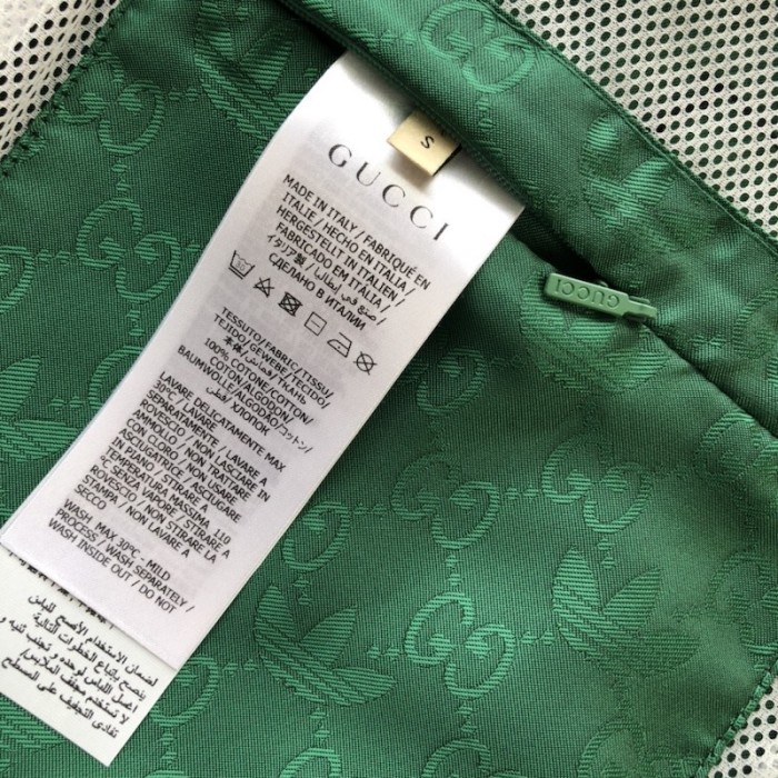 Ad*s x g*u*i gg trefoil jacquard jacket
