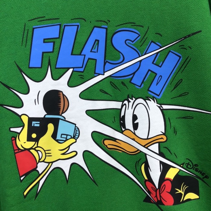 disney x G*u*i donald duck sweatshirt green