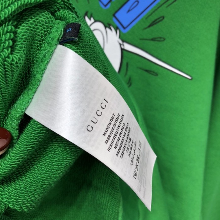 disney x G*u*i donald duck sweatshirt green