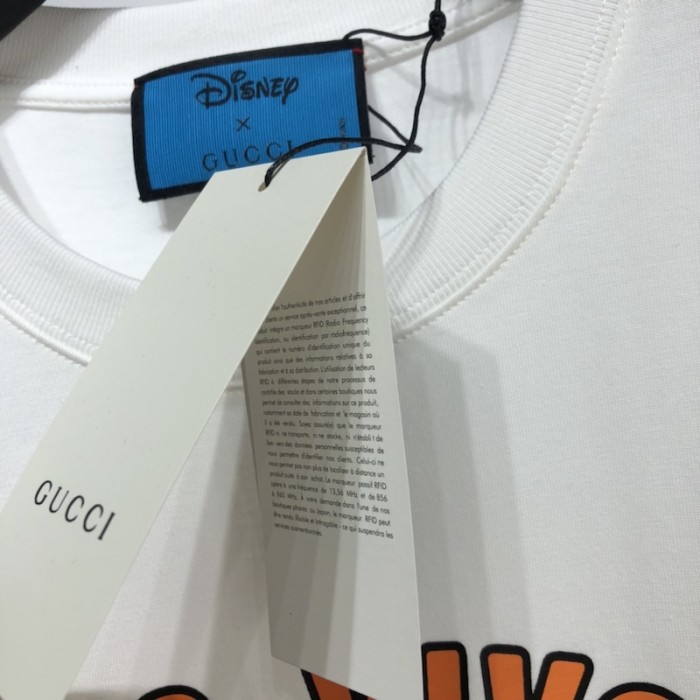 disney x G*u*i donald duck t shirt white 615062