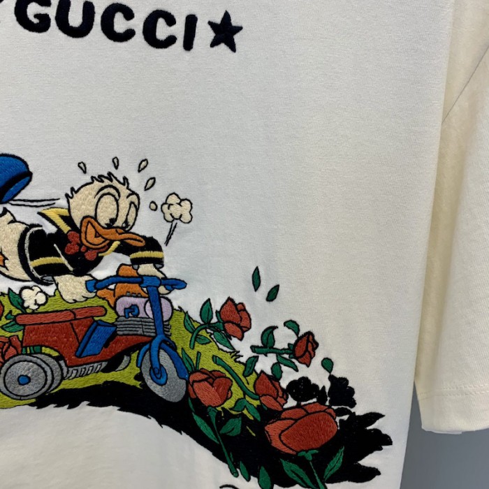 disney x G*u*i donald duck t shirt white 615066