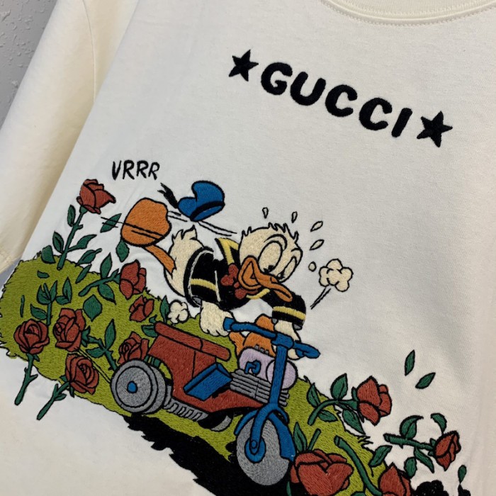 disney x G*u*i donald duck t shirt white 615066